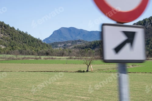 Preview: Landscape In Sobrarbe County Huesca Aragon Spain