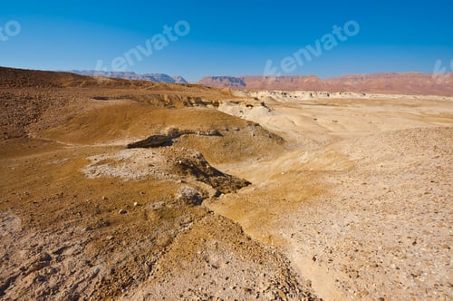 Preview: Judean Desert On The West Bank Of The Jordan River