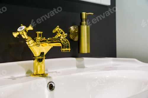 Preview: Classic Bathroom Faucet Close-Up