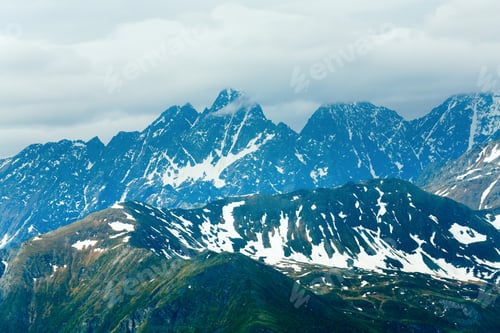 Preview: Summer (June) Alps Mountain (View From Grossglockner High Alpine Road)