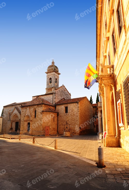 Preview: View Of The Historic Center Of Typical Medieval Town, Italy