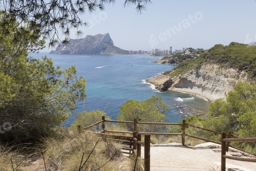 Preview: Coast In Benissa Summertime Alicante Spain
