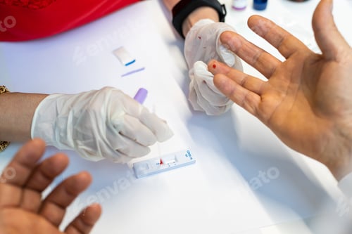 Preview: Blood From A Finger Fence, Take A Blood Test