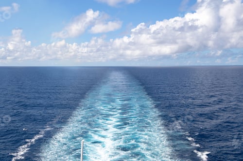 Preview: Caribbean Sea From A Ship