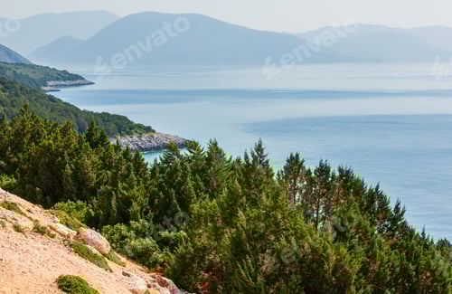 Preview: South Cape Of Lefkas Island (Lefkada, Greece, Ionian Sea). View From Up.
