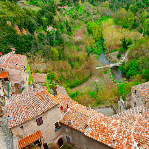 Preview: Aerial View Of The Medieval Italian City