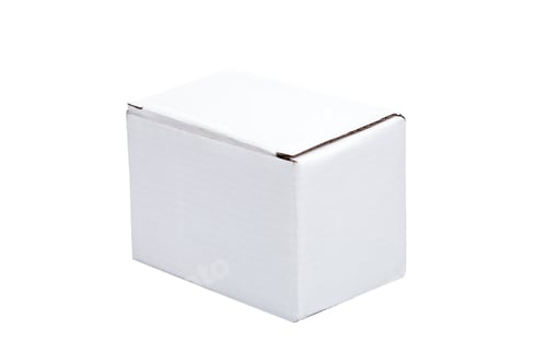 Preview: White Cardboard Box No Label, Isolated Object Copy Space.