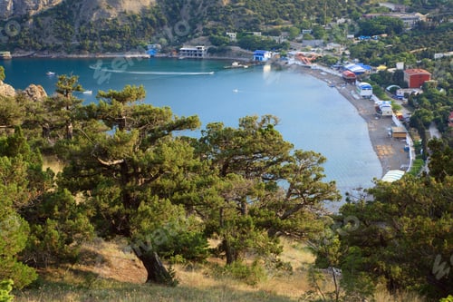 Preview: Landscape With Rocks And Coastline Of "Novyj Svit" Reserve Bay (Crimea, Ukraine)