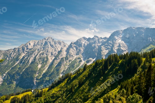 Preview: Farmhouse In The Bavarian Alps, Germany