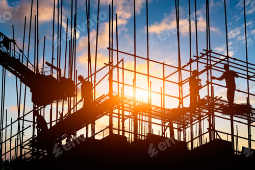 Preview: Construction Worker On Construction Site