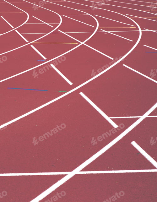 Preview: Running Tracks With A Instagram And Vintage Effect.