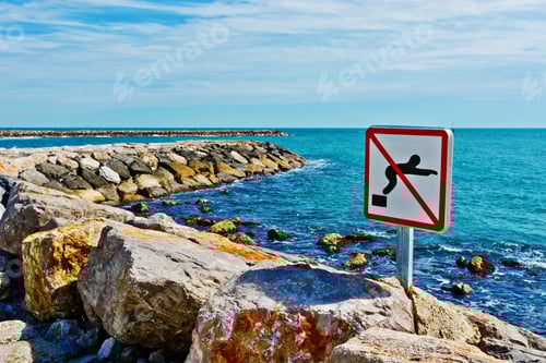 Preview: Breakwater Protecting The Beaches Of The French Riviera