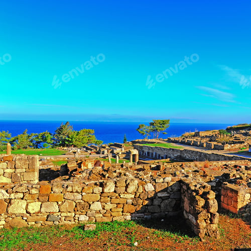 Preview: Ancient City Of Kamiros In Rhodes, Greece