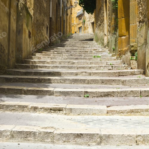 Preview: View To Historic Center City Of Piazza Armerina In Sicily