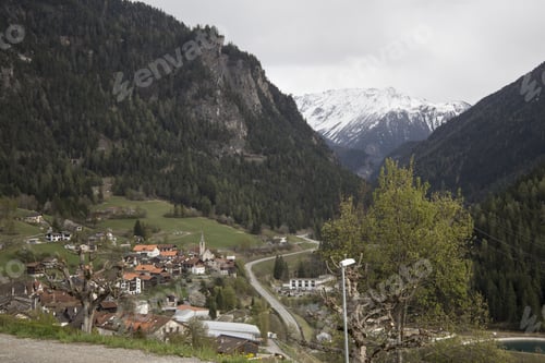 Preview: View Of Switzerland Landscape From The Train