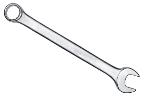 Preview: Spanner Wrench Iron Hand Tool For Repair And Service Plumbing Instrument Isolated On White