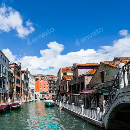 Preview: Houses Peeling Off From Dampness. Venice Is Situated Across A Group Of Islands That Are Separated