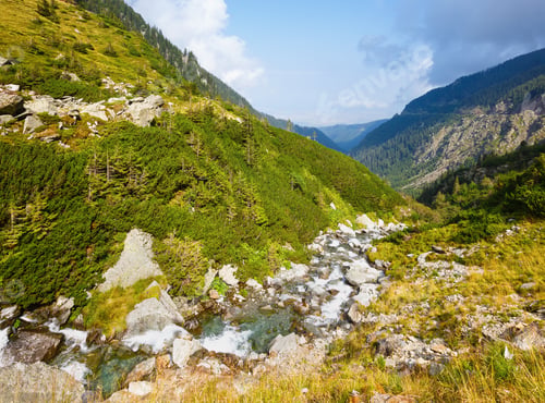 Preview: Summer Mountain View From Transfagarasan Road (Romania)