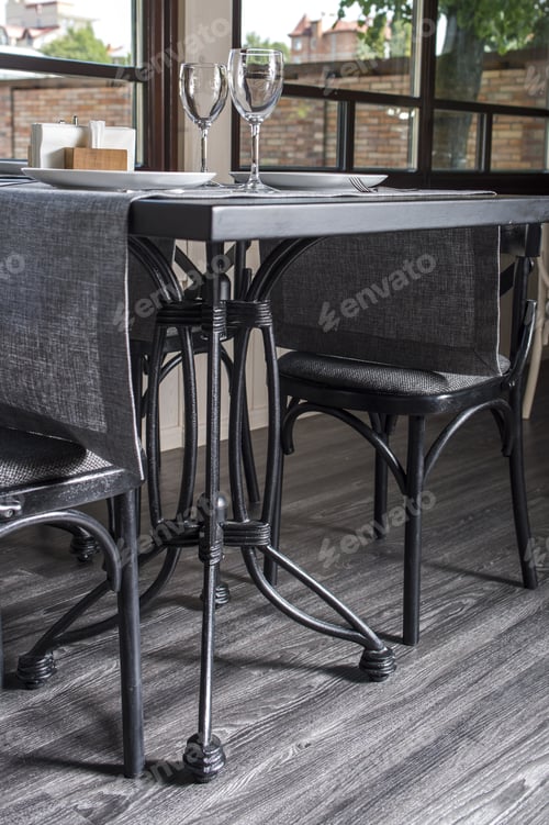 Preview: Table And Chairs In A Cafe