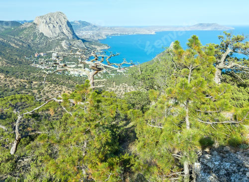 Preview: Coastline Of Novyj Svit Reserve Summer View (Crimea, Ukraine)