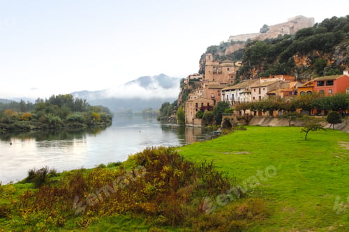 Preview: Ebro River In Miravet, Tarragona, Spain