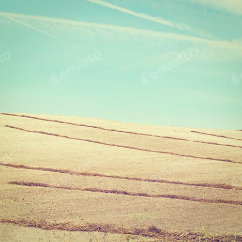 Preview: Sloping Hills Of Spain In The Autumn, Instagram Effect