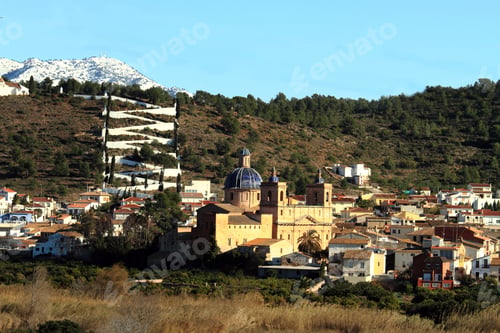 Preview: Sot De Ferrer In Winter,Alto Palancia, Castellon Province, Spain
