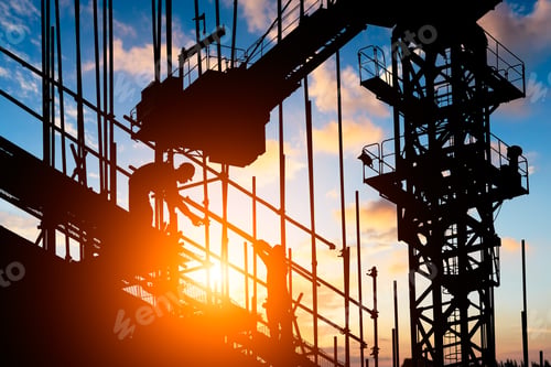 Preview: Construction Worker On Construction Site