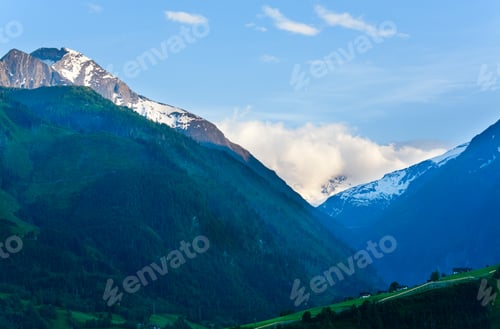 Preview: Alps Mountains Tranquil Summer View