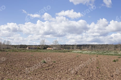 Preview: Spring Landscape In Gudar Mountains Teruel Aragon Spain