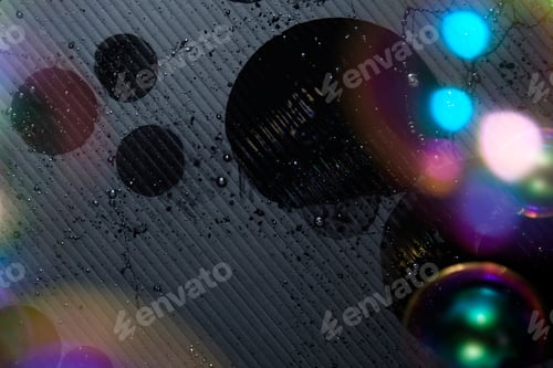 Preview: Abstract Photo Of Bubbles On A Black Background