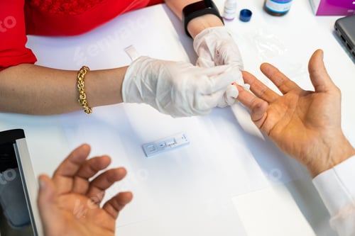 Preview: Blood From A Finger Fence, Take A Blood Test