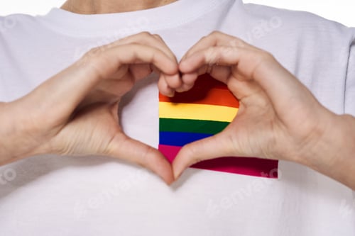 Preview: Multicolored Fabric Hearts For A Love Look