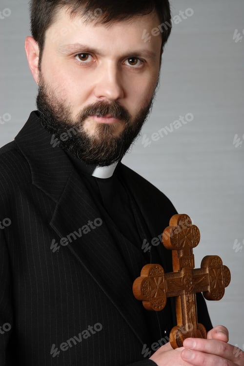 Preview: Catholic Priest At Morning Prayer