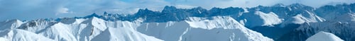 Preview: Morning Winter Silvretta Alps Landscape. Ski Resort Silvrettaseilbahn Ag Ischgl, Tirol, Austria