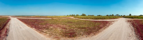 Preview: Dirty Roads In Prairie Between Ustrychne Lake (Oyster Lake) And Azov Sea, And Camping In Far
