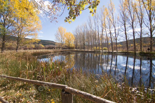 Preview: Autumn Country Alcala De La Selva Teruel Aragon Spain