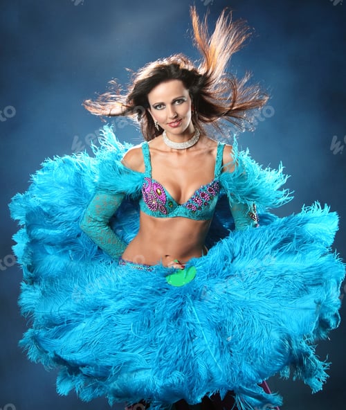 Preview: Arabic Dance Performed By A Beautiful Brunette