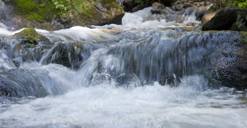 Preview: Waterfall On Beautiful Mountain Stream