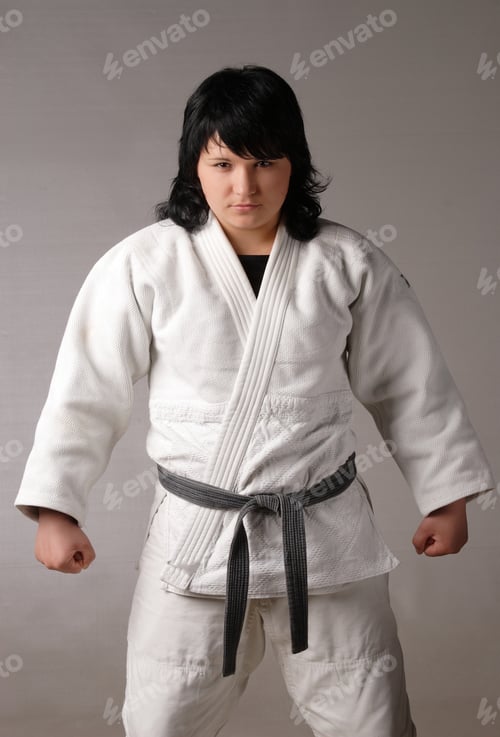 Preview: Studio Photography Of Girls Judo