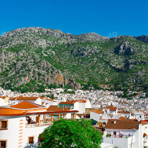 Preview: White Spanish Medieval Town