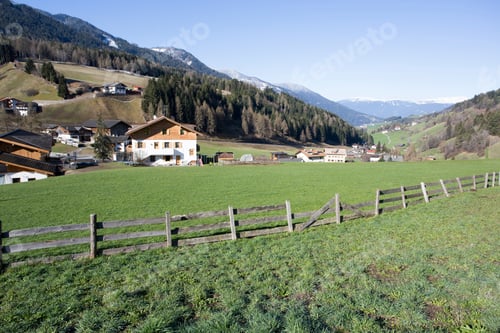 Preview: Wonderful Landscape Santa Maddalena Village, Dolomites, Funes Valley South Tirol Italy, Europe