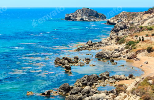 Preview: Paradise Sea Beach Cala Paradiso Near Rocca Di San Nicola, Agrigento, Sicily, Italy