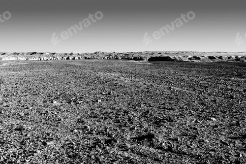 Preview: Rocky Hills Of The Negev Desert In Israel. Breathtaking Landscape Of The Rock Formations In The