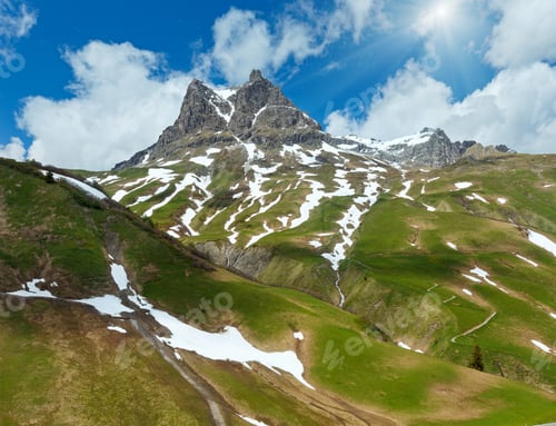 Preview: Summer Widderstein Mountain View (Warth, Vorarlberg, Austria).