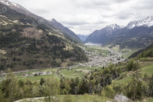Preview: View Of Switzerland Landscape Alps Mountains