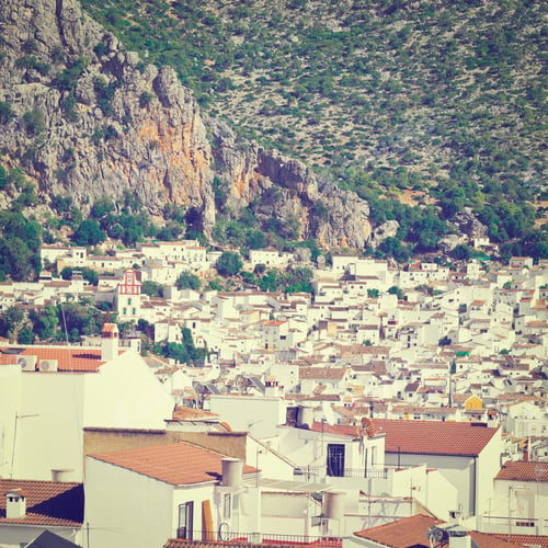 Preview: Bird'S Eye View On The White Spanish City Of Ubrique