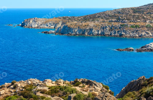 Preview: Summer Sea Coast Landscape (Halkidiki, Sithonia, Greece).