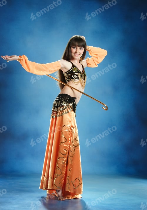 Preview: Arabic Dance Performed By A Beautiful Brunette