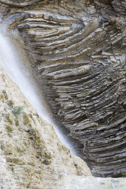 Preview: The Cascade In Oros Bajo Huesca Pyrenees Mountains Aragon Spain